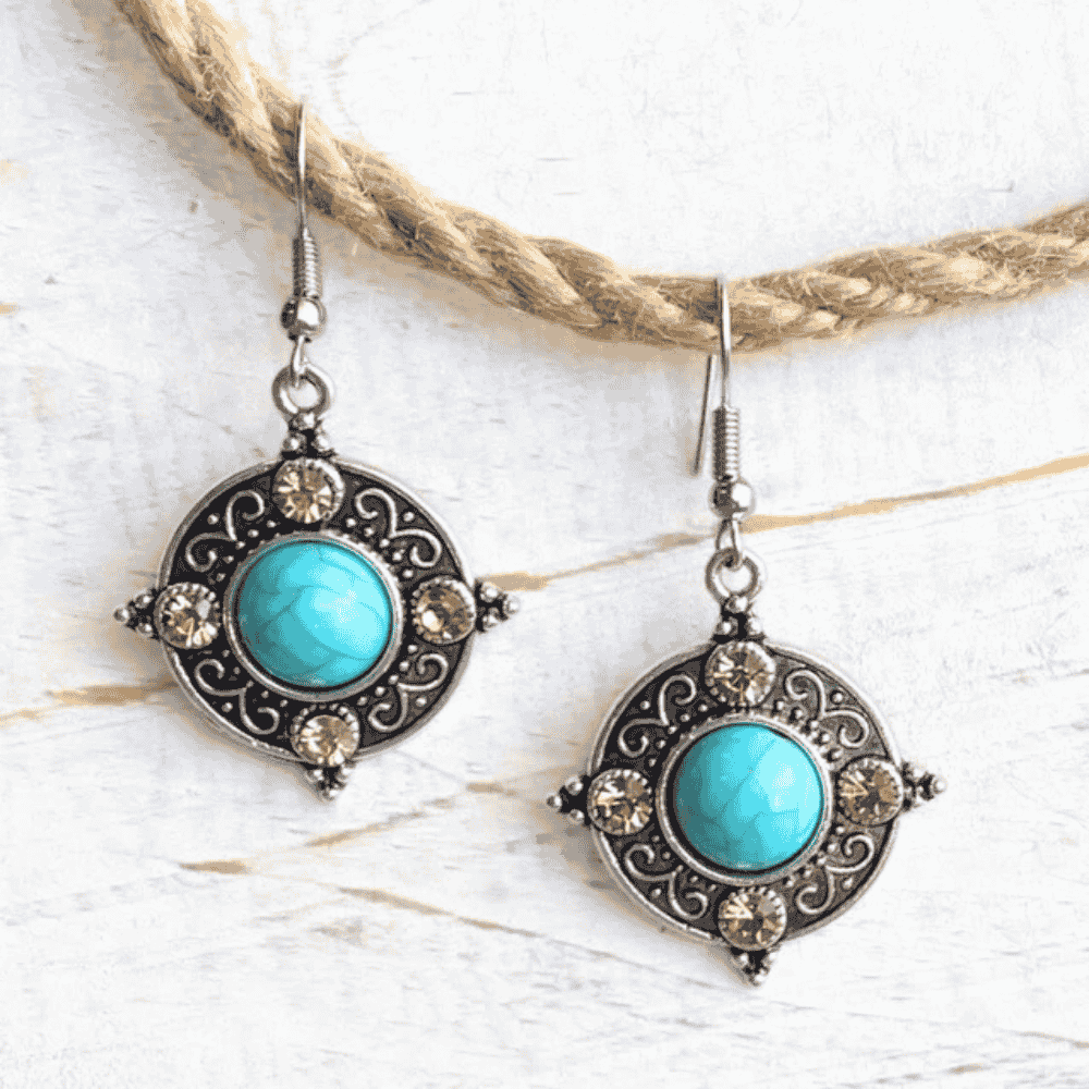 Turquoise Dreams Earrings Series - Vibe 16