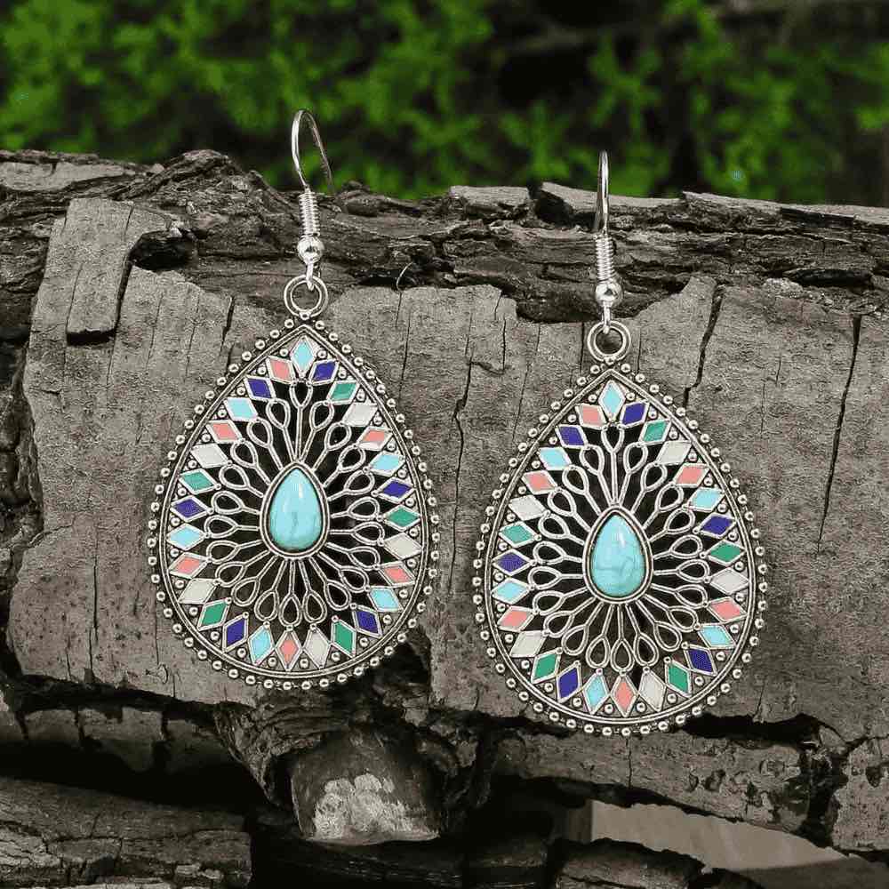 Turquoise Dreams Earrings Series - Vibe 13