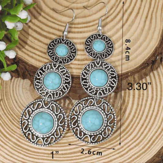 Turquoise Dreams Earrings Series - Vibe 5