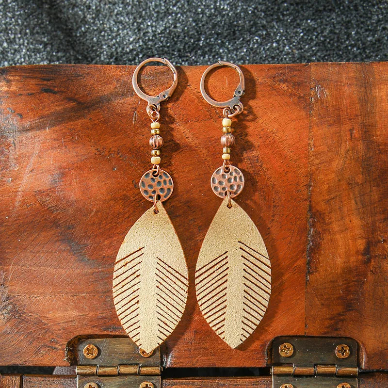 Tribal Palm Feathers