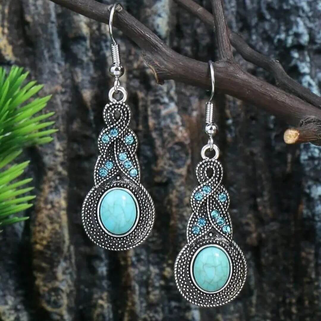 Turquoise Dreams Earrings Series - Vibe 19