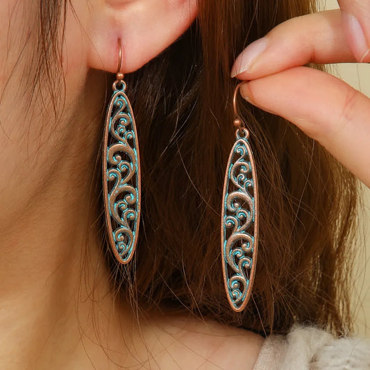 Mystic Spiral Boho Earings Style 12