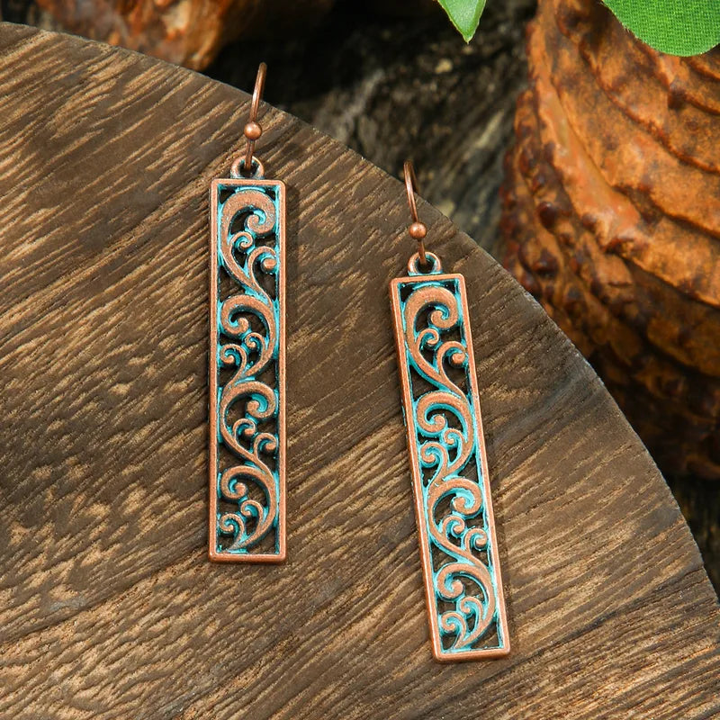 Mystic Spiral Boho Earings Style 3