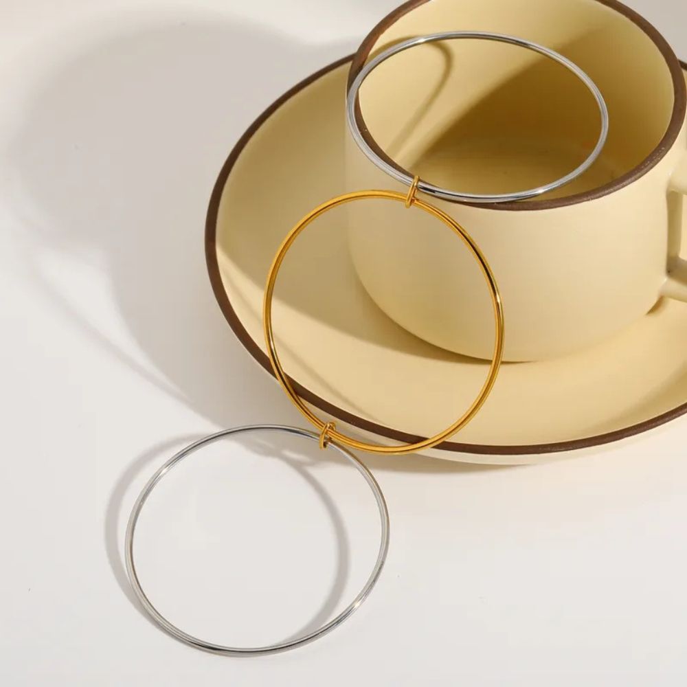 Three Rings Linked Bracelet