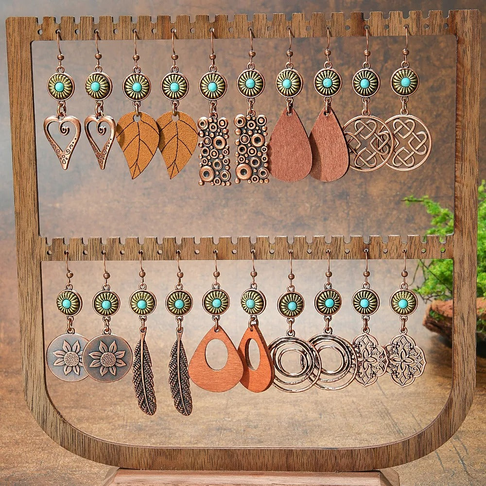 Earth Root Essence Earring Series E