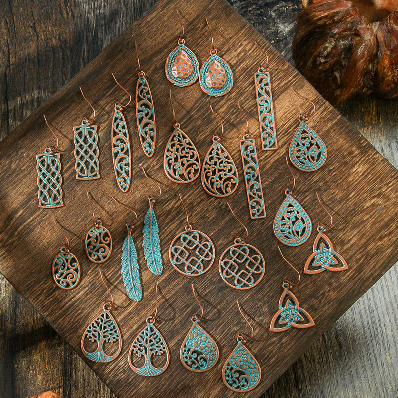 Mystic Spiral Earrings Series