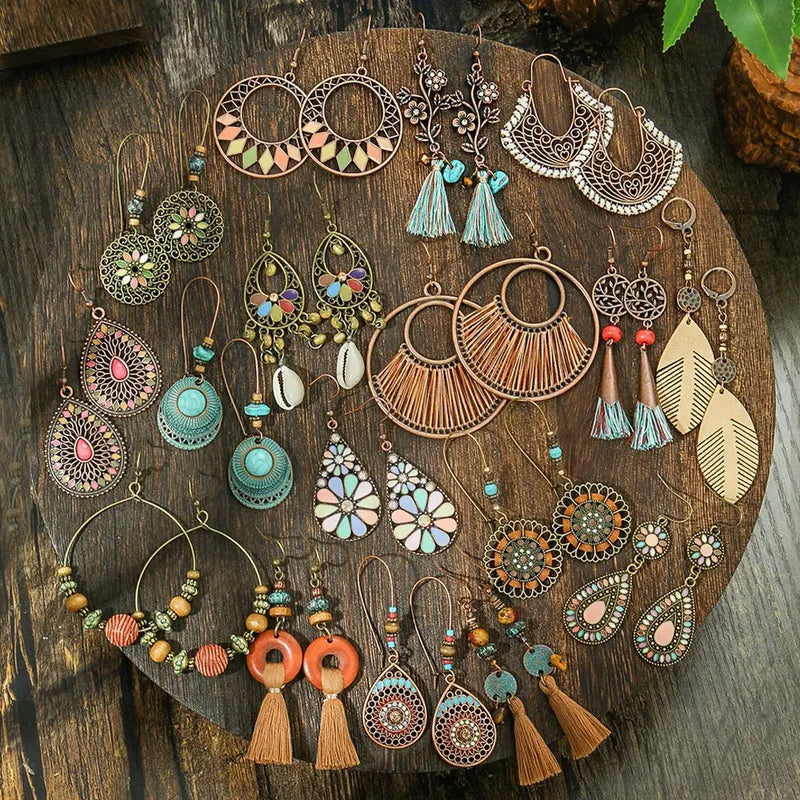 Desert Bloom Festive Earring Series