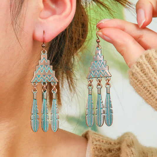 Tribal Serenity Earring Series - Style 11