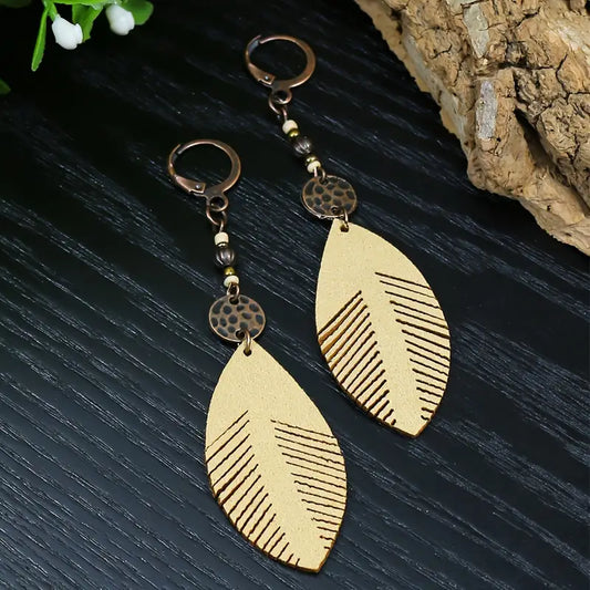 Tribal Palm Feathers