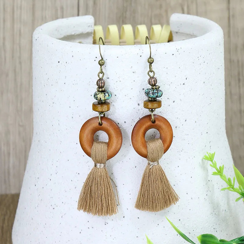 Terra Tassel Rings