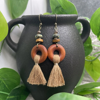 Terra Tassel Rings
