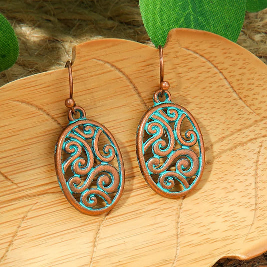 Mystic Spiral Boho Earings Style 11