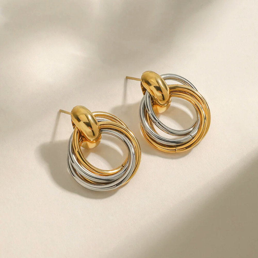 Dainty Daily wear Twisted Stud Earrings