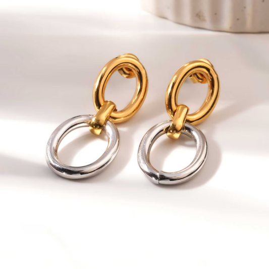Dainty Daily Wear Metal Hoop Earrings