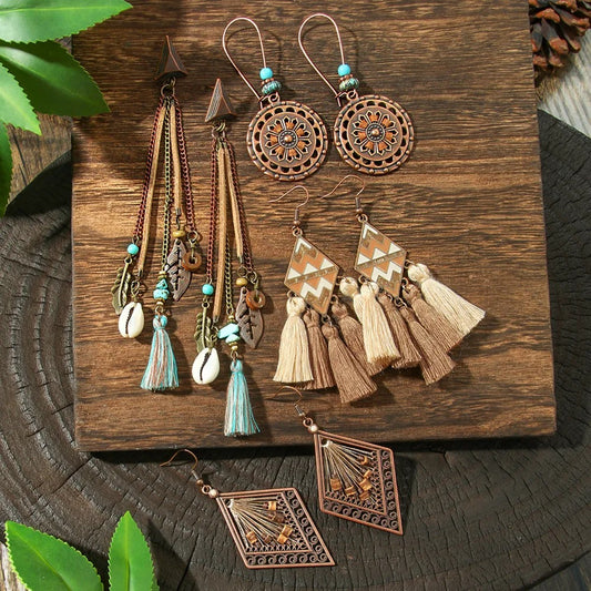 Earth Root Essence Earring Series A
